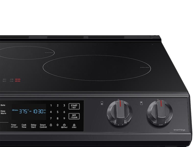 Samsung 6.3 cu. ft. Smart Rapid Heat Induction Slide-in Range with Air Fry