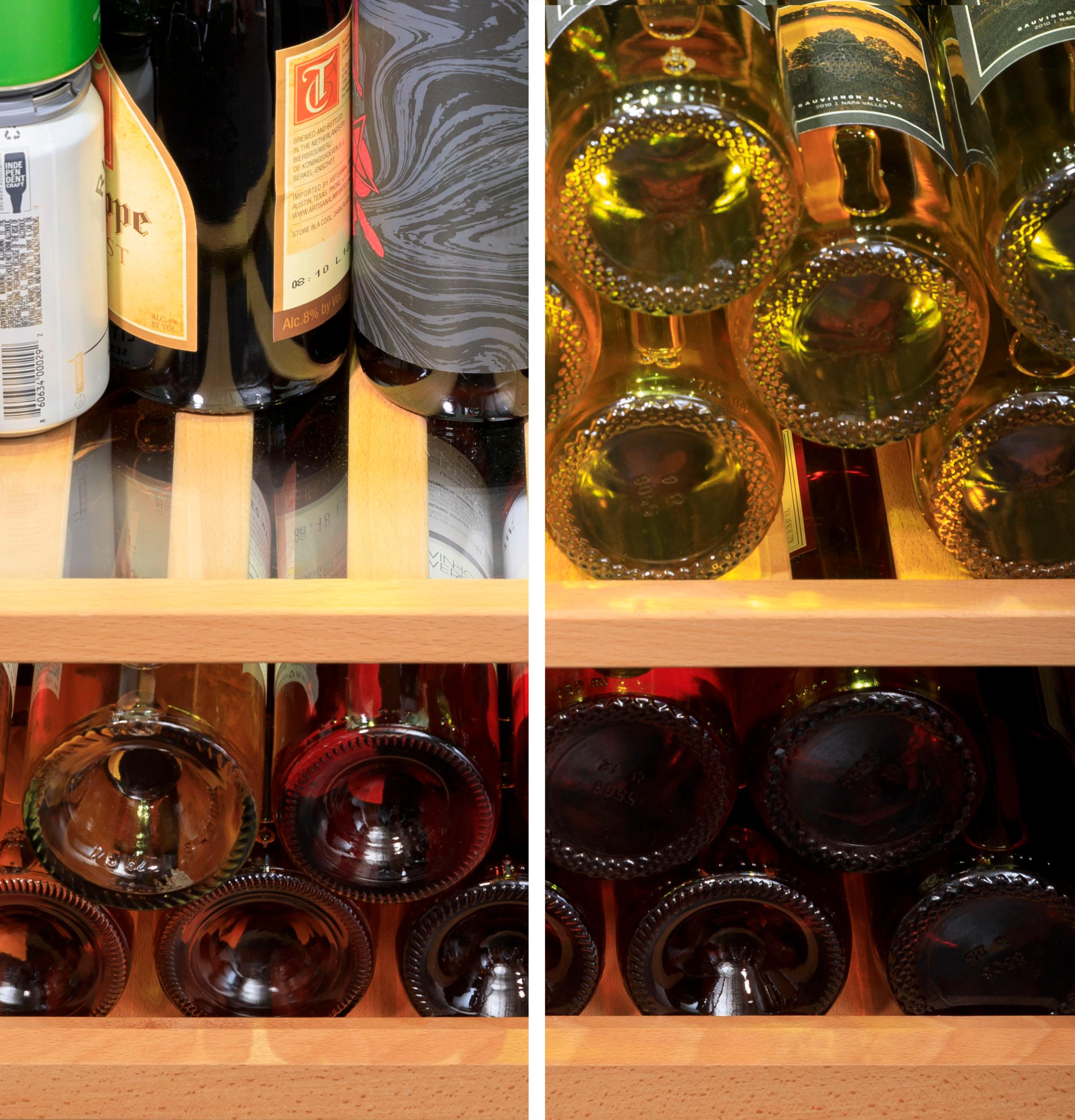 PVS06BSPSS GE Profile™ 155-Can or 52-Bottle Beverage Center