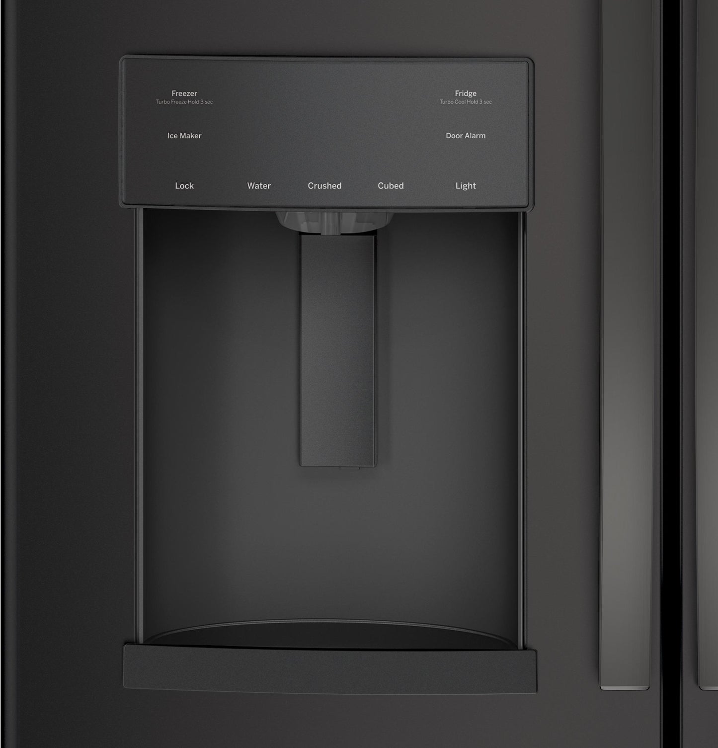 GYE22GENDS GE® ENERGY STAR® 22.1 Cu. Ft. Counter-Depth French-Door Refrigerator