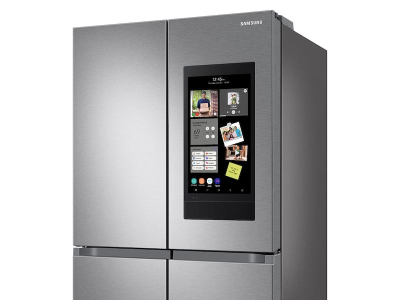 Samsung 29 cu. ft. Smart 4-Door Flex™ Refrigerator with Family Hub™ and Beverage Center in Stainless Steel