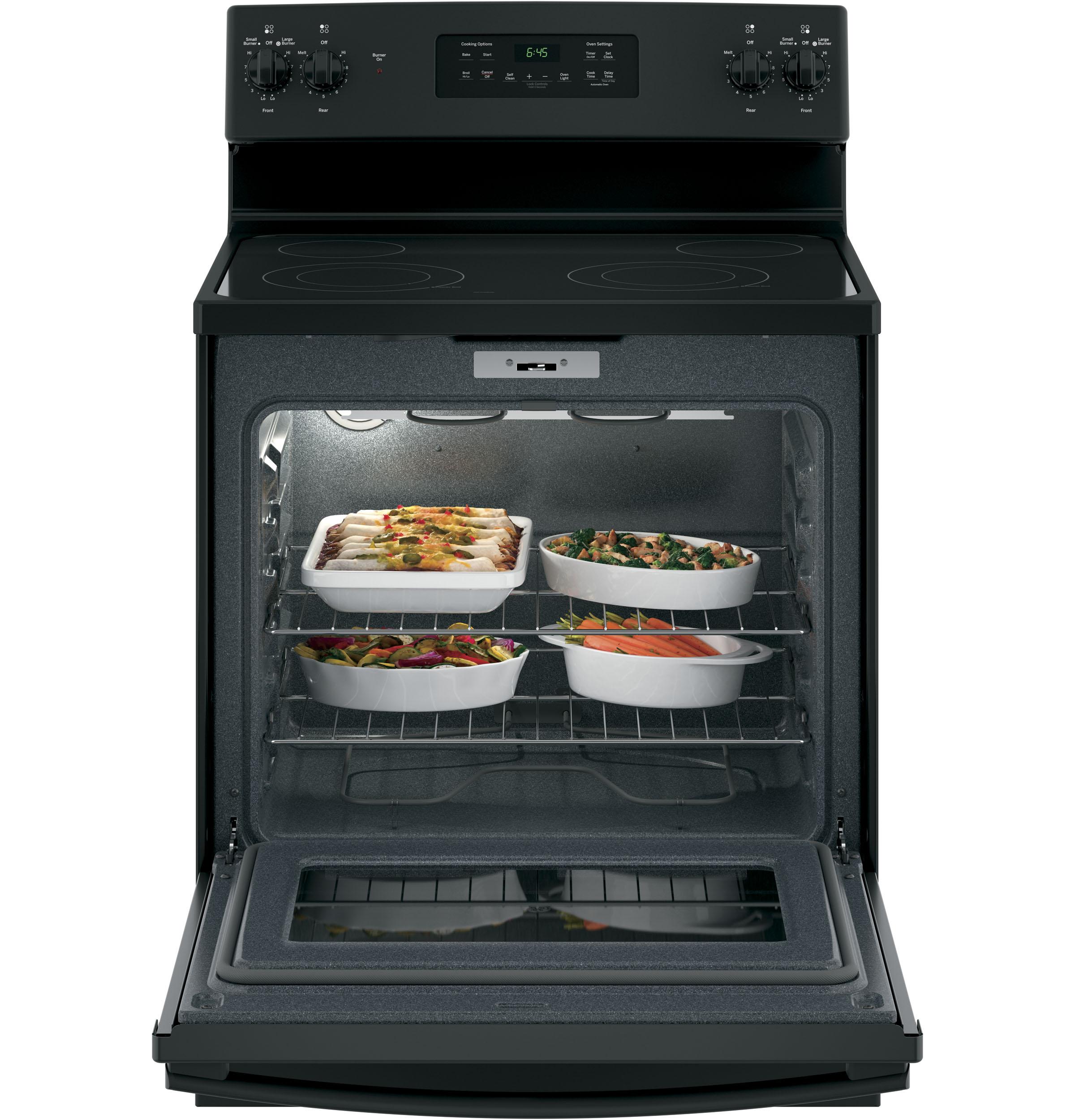 GE® 30" Free-Standing Electric Range
