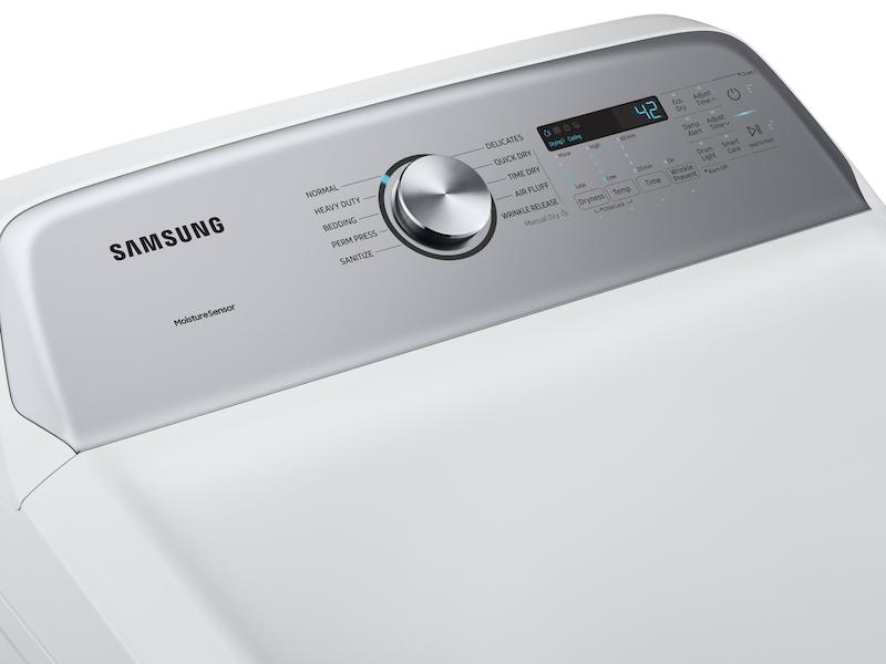 Samsung 7.4 cu. ft. Gas Dryer with Sensor Dry in White