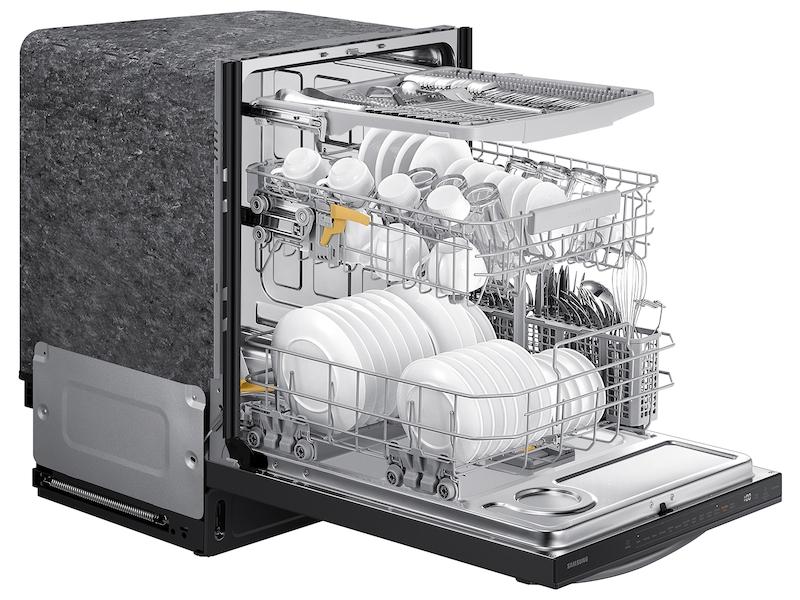 Samsung DW80B7071UG AutoRelease Smart 42dBA Dishwasher with StormWash+™ and Smart Dry in Black Stainless Steel