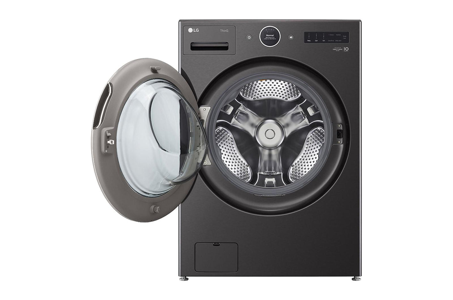 Lg WM6700HBA 5.0 cu. ft. Mega Capacity Smart Front Load Washer with AI DD® 2.0 Built-In Intelligence & TurboWash® 360(degree)