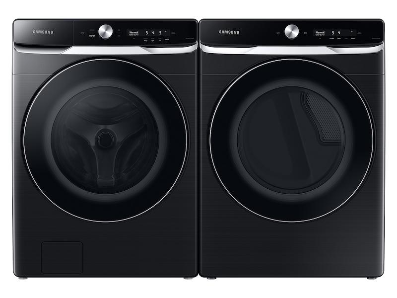 7.5 cu. ft. Smart Dial Electric Dryer with Super Speed Dry in Brushed Black