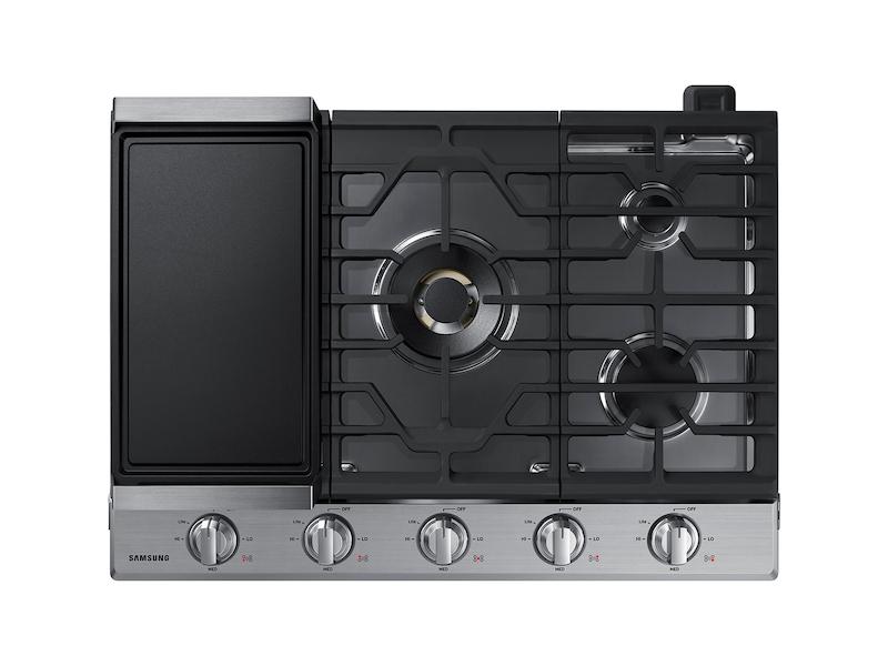 Samsung NA30N7755TS 30" Gas Cooktop with 22K BTU True Dual Power Burner (2018)