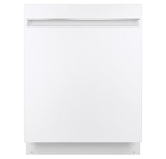 GDT225SGLWW GE® ENERGY STAR® ADA Compliant Stainless Steel Interior Dishwasher with Sanitize Cycle