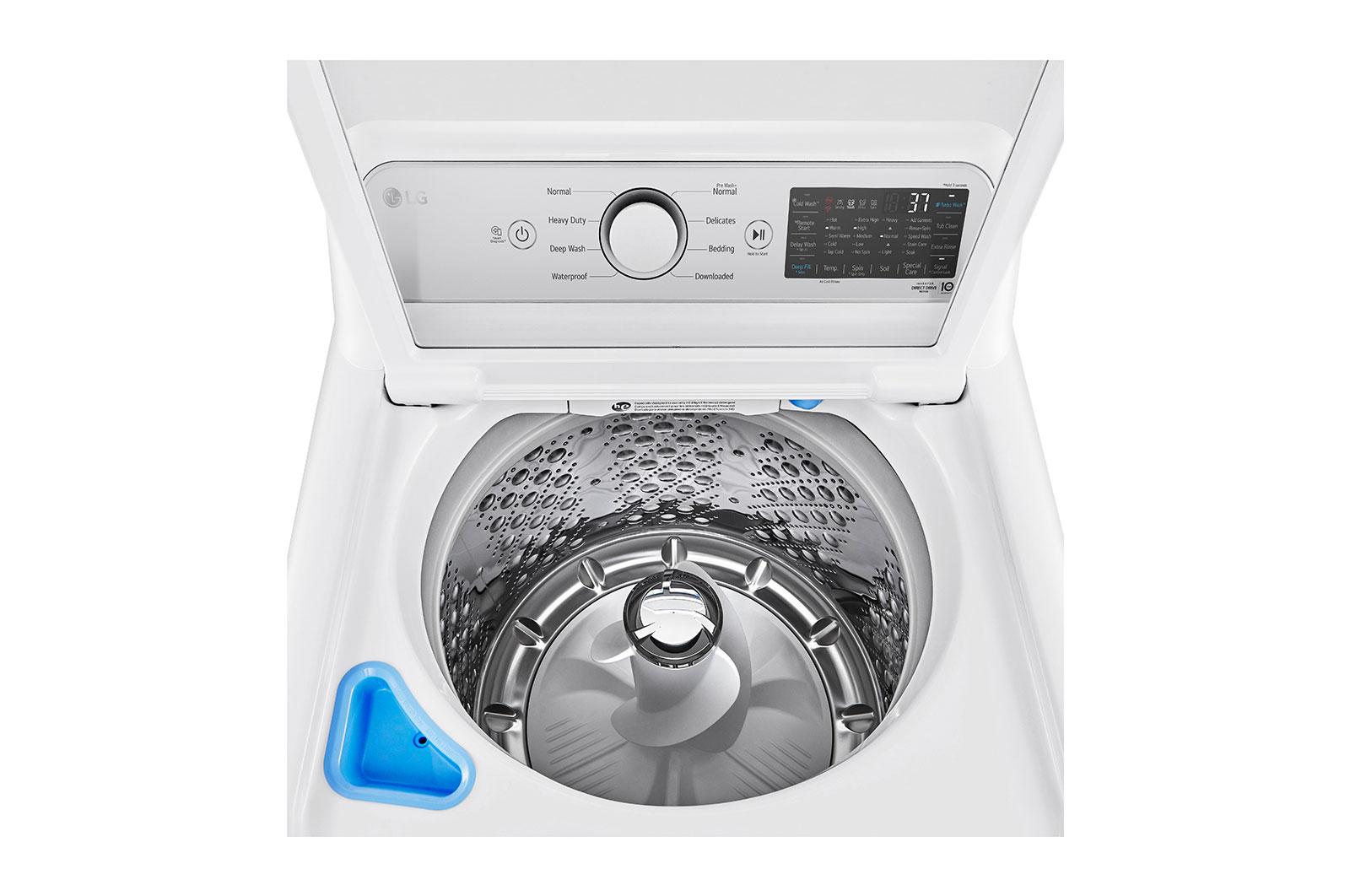 Lg 5.3 cu.ft. Mega Capacity Smart wi-fi Enabled Top Load Washer with 4-Way™ Agitator