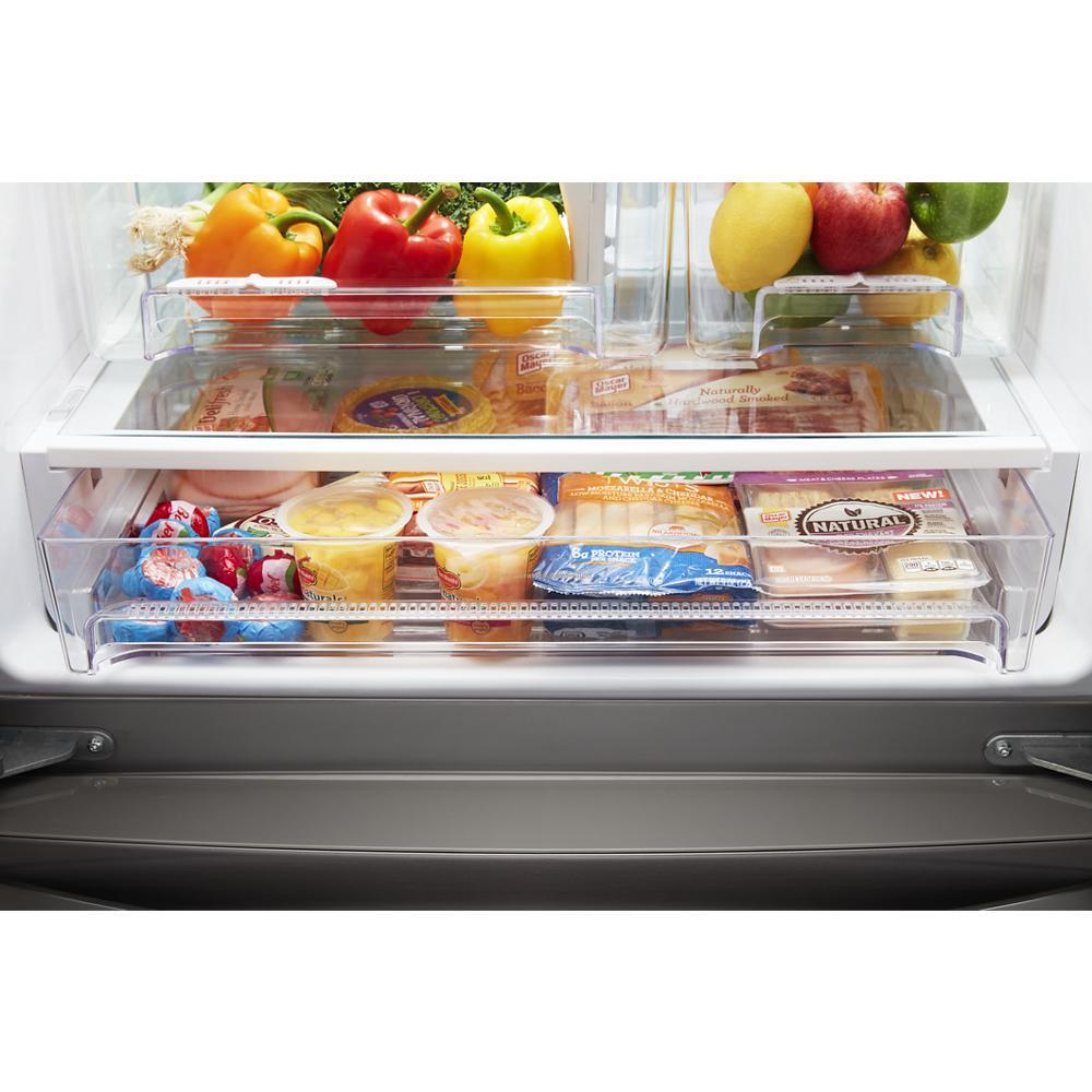 Whirlpool WRF560SEHB 30-inch Wide French Door Refrigerator - 20 cu. ft.