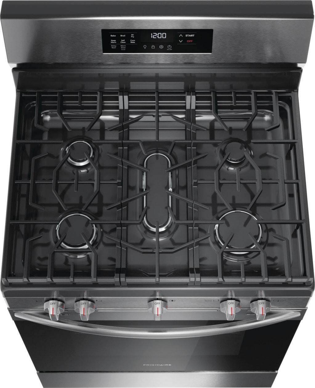 Frigidaire FCRG3083AS 30" Gas Range with Air Fry