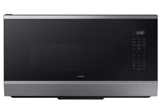 Samsung ME90H1780R Bespoke Over the Range Microwave Air Fry Max  Convection  Auto Connectivity
