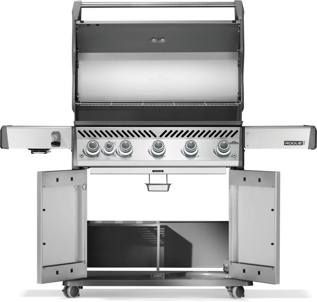 Napoleon Bbq RP625SIBNSS2 Rogue PRO 625 SIB with Infrared Side Burner , Natural Gas, Stainless Steel