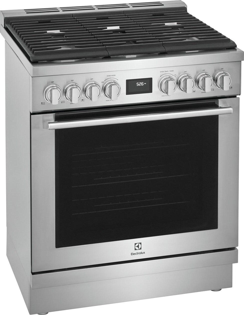 Electrolux ECFD3068AS 30" Dual-Fuel Freestanding Range