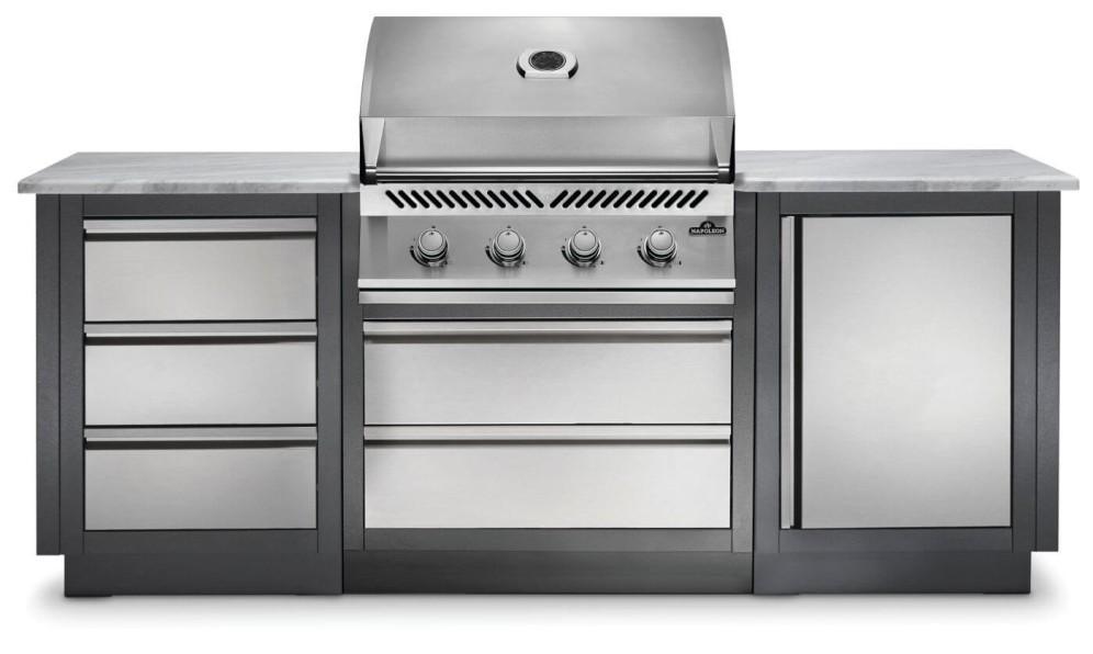 Napoleon Bbq ODK100BI32NSS OASIS 100 Outdoor Kitchen, Built-in 500 Series 32 Built-in 500 Series 32 , Natural Gas, Stainless Steel