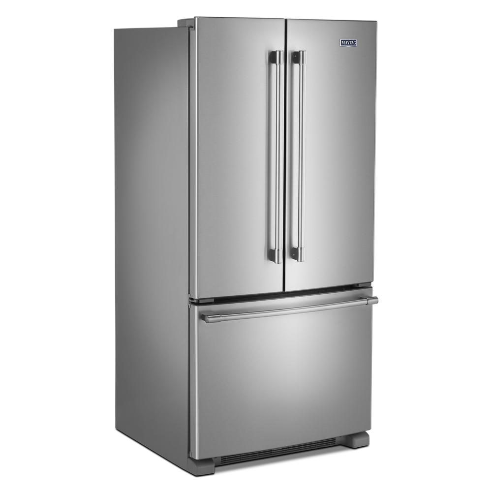 Maytag 36-Inch Wide French Door Refrigerator with Water Dispenser - 25 Cu. Ft