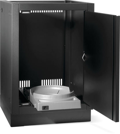 Napoleon Bbq IMPTCMK1NA OASIS Propane Tank Cabinet and Integrated Heat Protection Shield, Matte/Matt Black