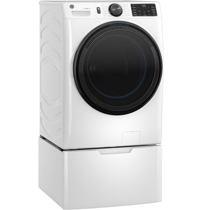 GFW655SSVWW GE® ENERGY STAR® 5.0 cu. ft. Capacity Smart Front Load Steam Washer with SmartDispense™ UltraFresh Vent System with OdorBlock™ and Steam