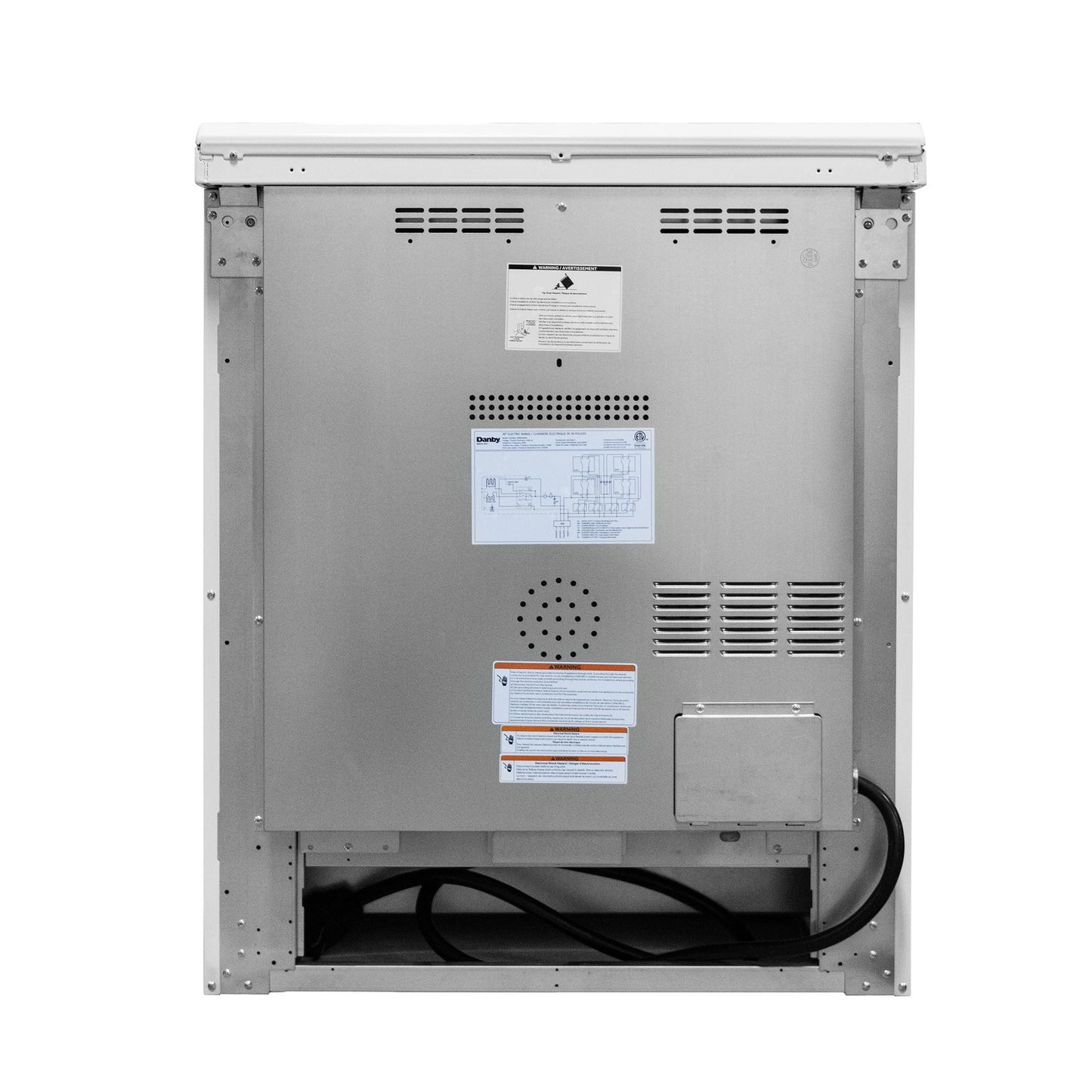 DRRM300W Danby 30"" Slide in Smooth Top Electric Range with Knob Controls in White