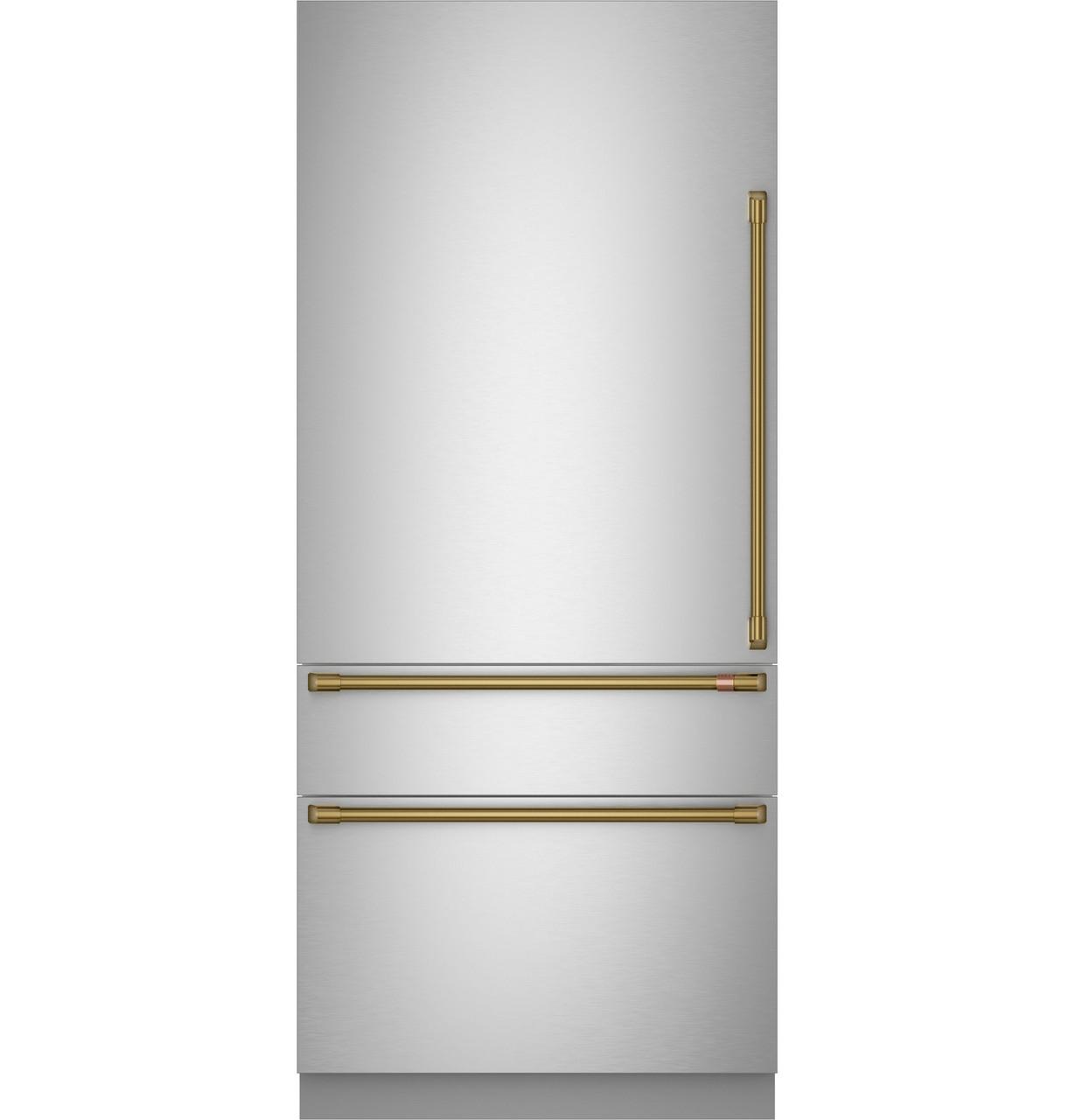 Cafe CIC36LP2VS1 Caf(eback)™ 36" Integrated Bottom-Freezer Refrigerator