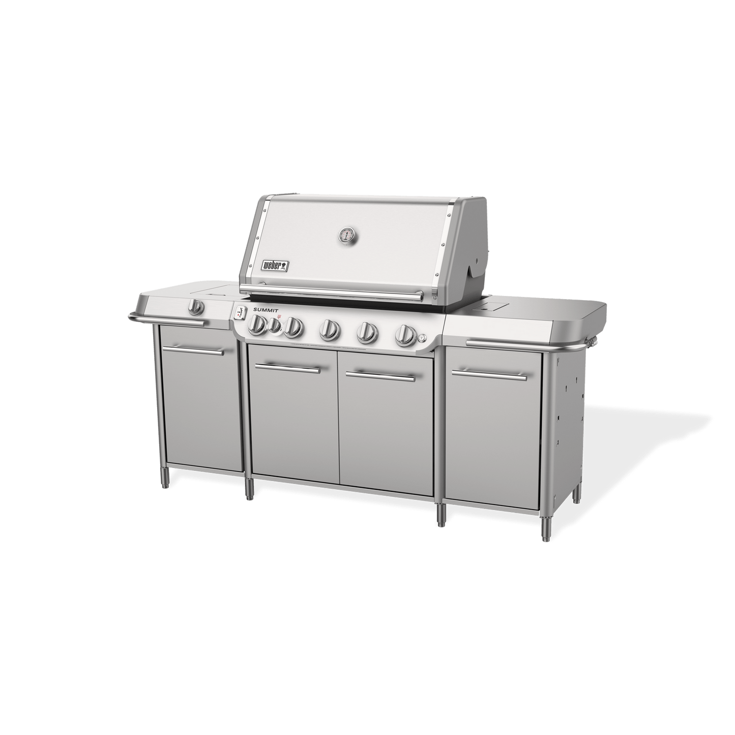 Weber 1500092 Summit® GC38 S Grill Center (Natural Gas) - Stainless Steel