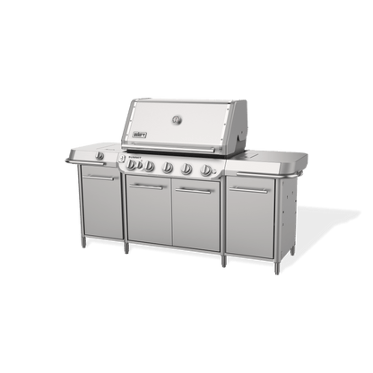 Weber 1500092 Summit® GC38 S Grill Center (Natural Gas) - Stainless Steel