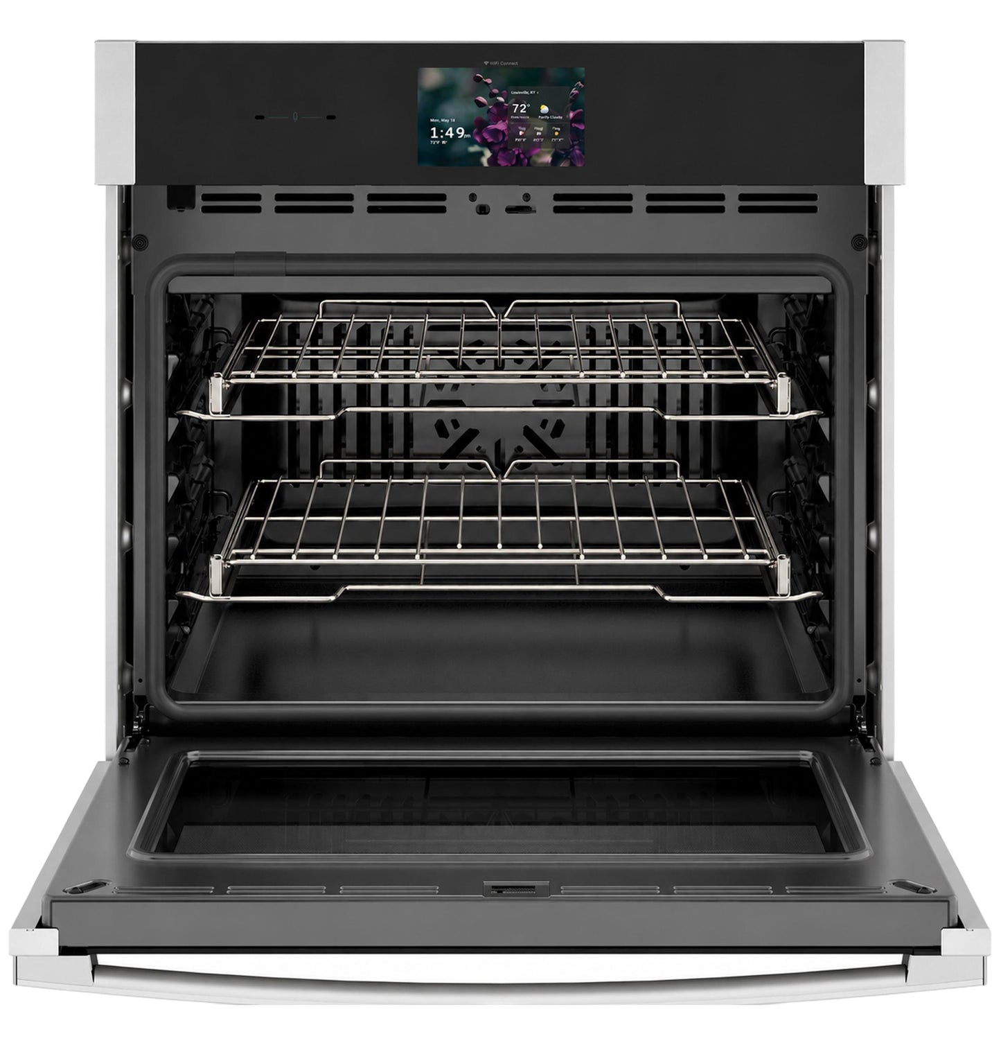 PTS9000SZSS GE Profile™ 30" Smart Built-In Convection Single Wall Oven with In-Oven Camera and No Preheat Air Fry