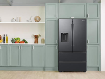 Samsung RF31CG7400MT 30 cu. ft. Mega Capacity 4-Door French Door Refrigerator with Four Types of Ice in Matte Black Steel