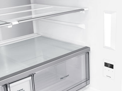 Samsung RF29A9671SG 29 cu. ft. Smart 4-Door Flex™ Refrigerator with Beverage Center and Dual Ice Maker in Black Stainless Steel