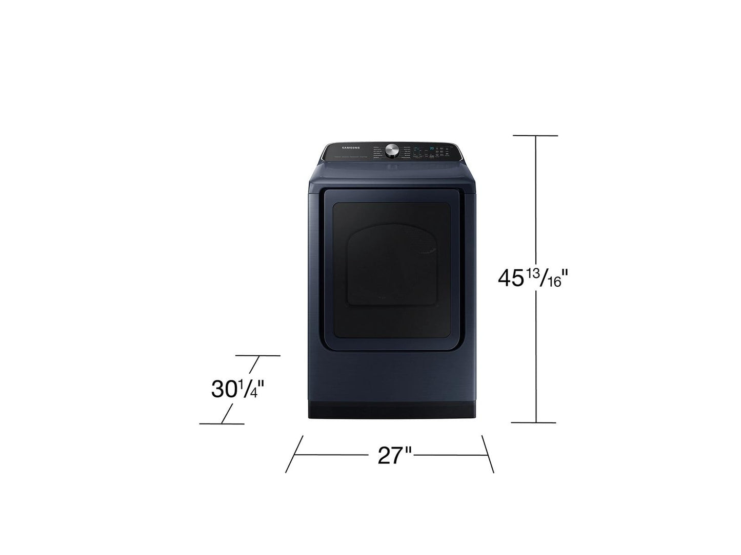 Samsung DVE54CG7150D Top Load Electric Dryer Pet Care Dry  Steam Sanitize+  7.4 cu.ft.