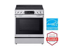 Lg LSIL6336FE 6.3 cu. ft. Smart Induction Slide-in Range with InstaView®, ProBake Convection®, Air Fry, and Air Sous Vide