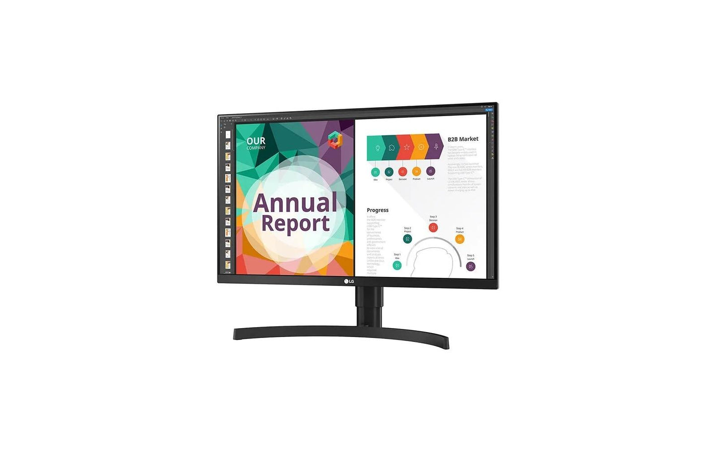 Lg 27BN85UNB 27" IPS UHD 4K Monitor with VESA DisplayHDR™ 400, built-in speakers & gaming features
