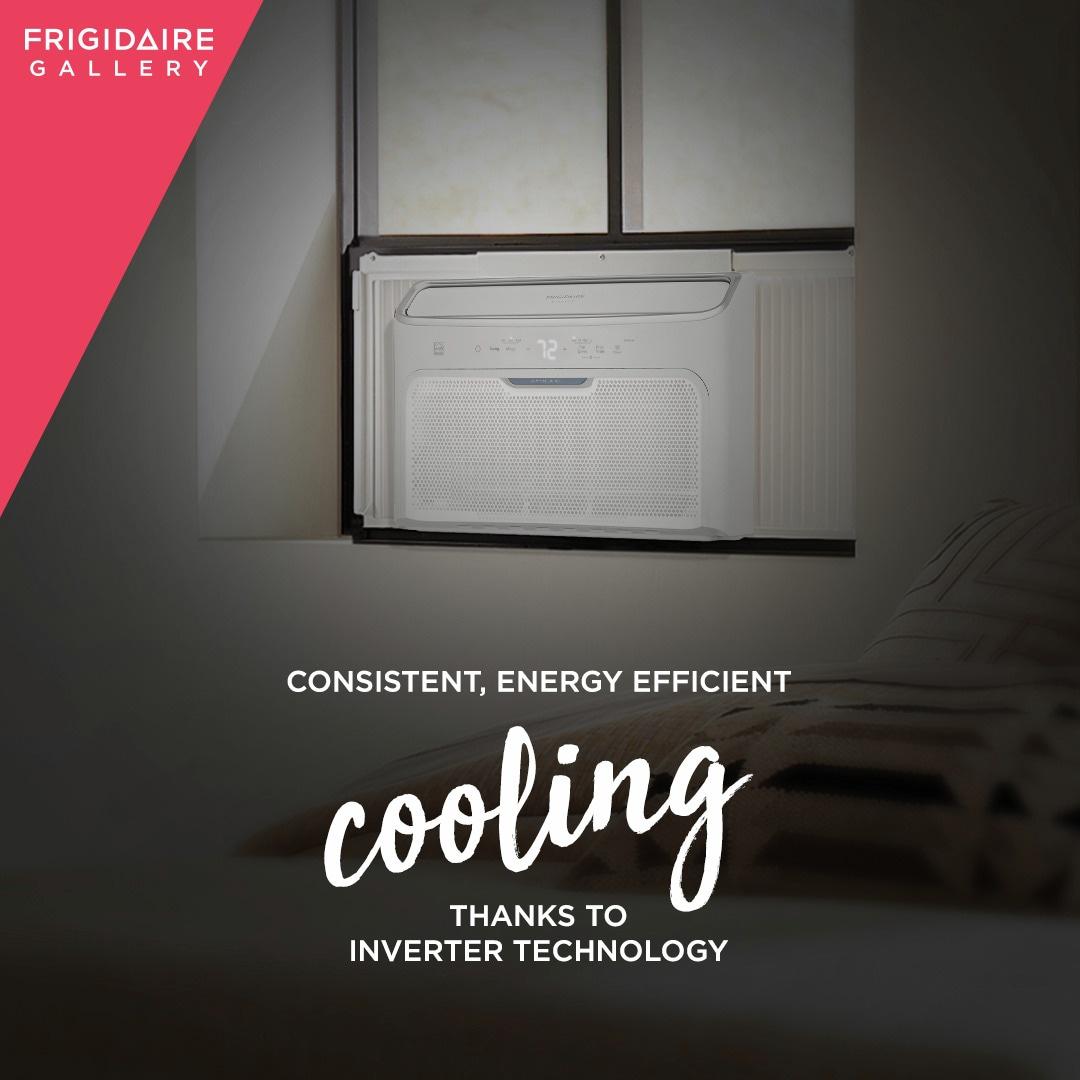 Frigidaire GHWQ123WC1 12,000 BTU Inverter Window Room Air Conditioner with Wi-Fi (Energy Star)