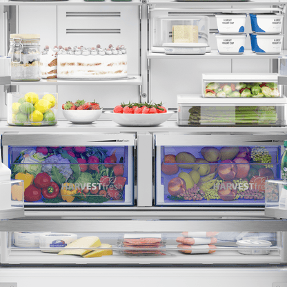 Beko BFFD3614ZSS 36" French Door Refrigerator with Harvestfresh