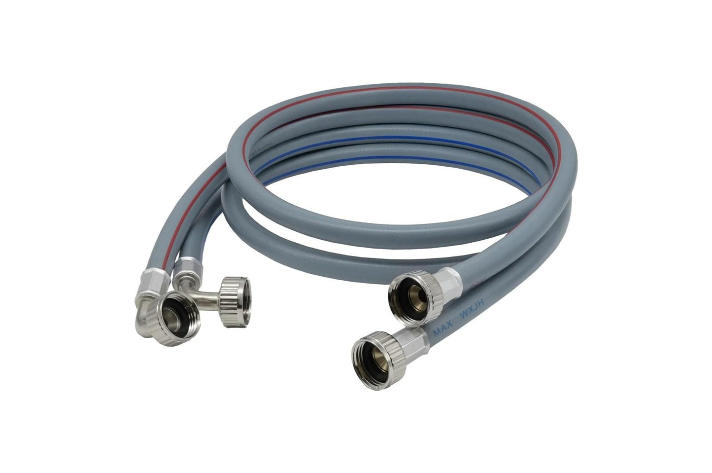 AGF04127475 LG Accessories 4.9 ft. Universal Rubber Washing Machine Hose with Elbow (2-Pack)