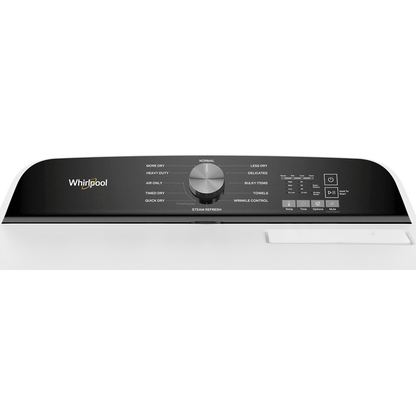 Whirlpool WGD6150PW 7.0 Cu. Ft. Whirlpool® Top Load Gas Dryer with Moisture Sensor