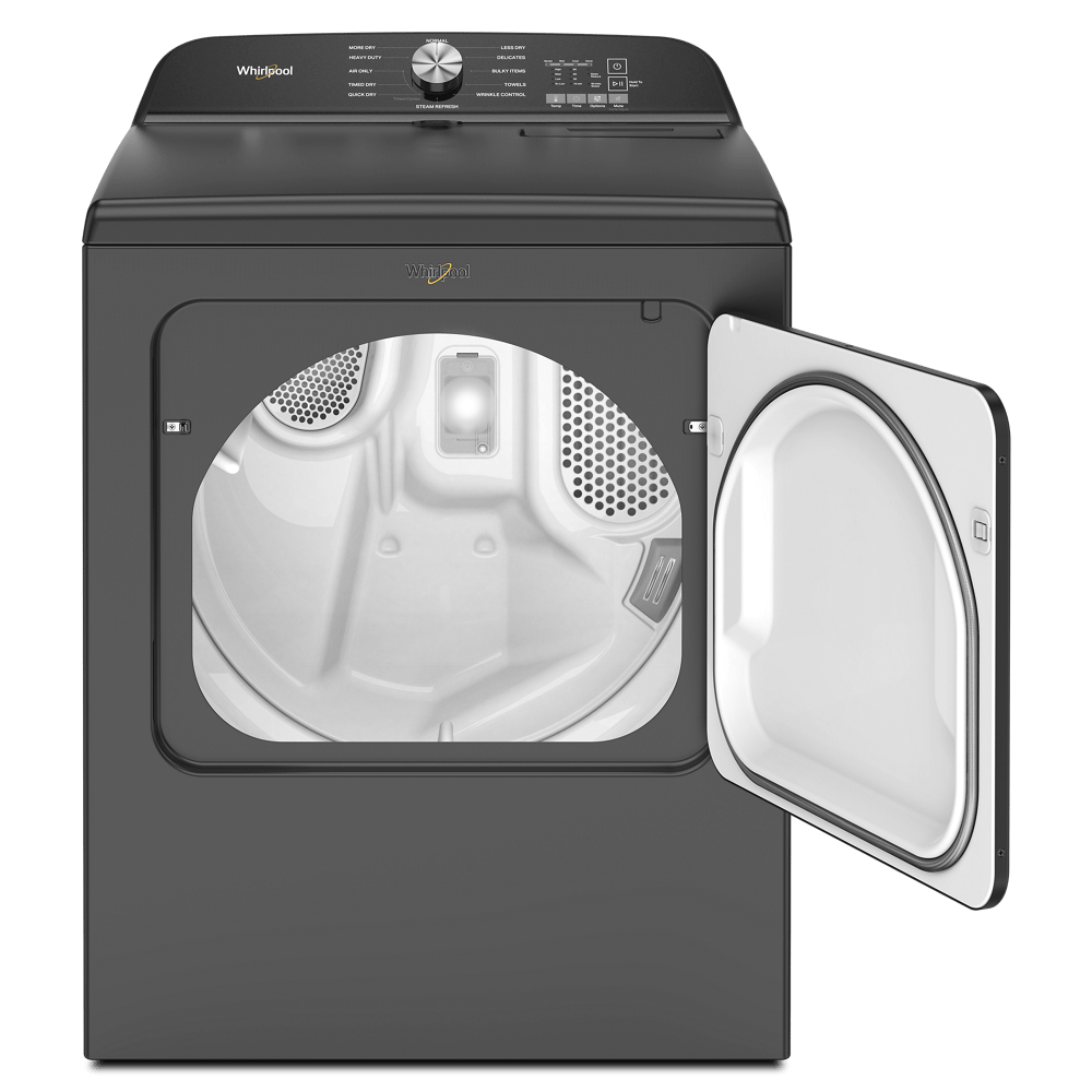 Whirlpool WED6150PB 7.0 Cu. Ft. Whirlpool® Top Load Electric Dryer with Moisture Sensor