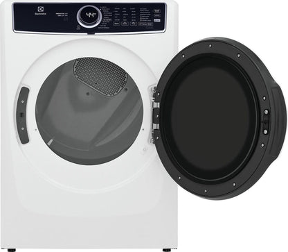 Electrolux ELFG7637AW Front Load Perfect Steam™ Gas Dryer with LuxCare® Dry and Instant Refresh - 8.0 Cu. Ft.
