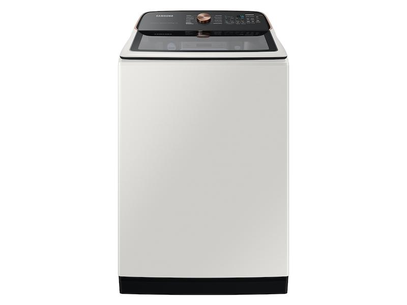 Samsung 5.5 cu. ft. Extra-Large Capacity Smart Top Load Washer with Auto Dispense System in Ivory