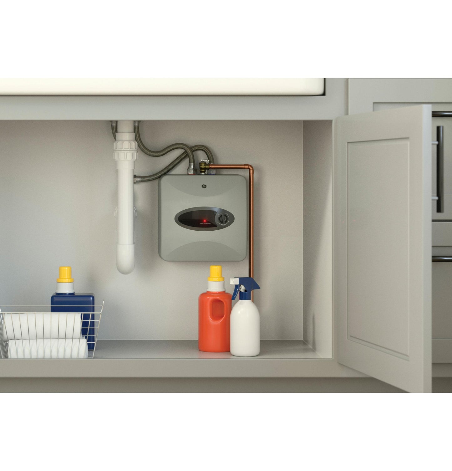 GE02P08BAR GE® 2.5 Gallon Electric Point of Use Water Heater