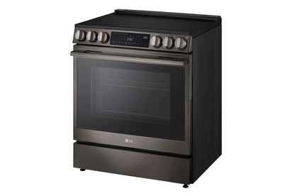 Lg LSEL6335ZE 6.3 cu. ft. Smart Electric Slide-in Range with InstaView®, ProBake Convection®, and Air Fry