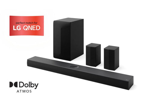 Lg S70TR S70TR LG Home Theater Soundbar with Dolby Atmos® and Rear Speakers, 5.1.1 channel, Best QNED matching