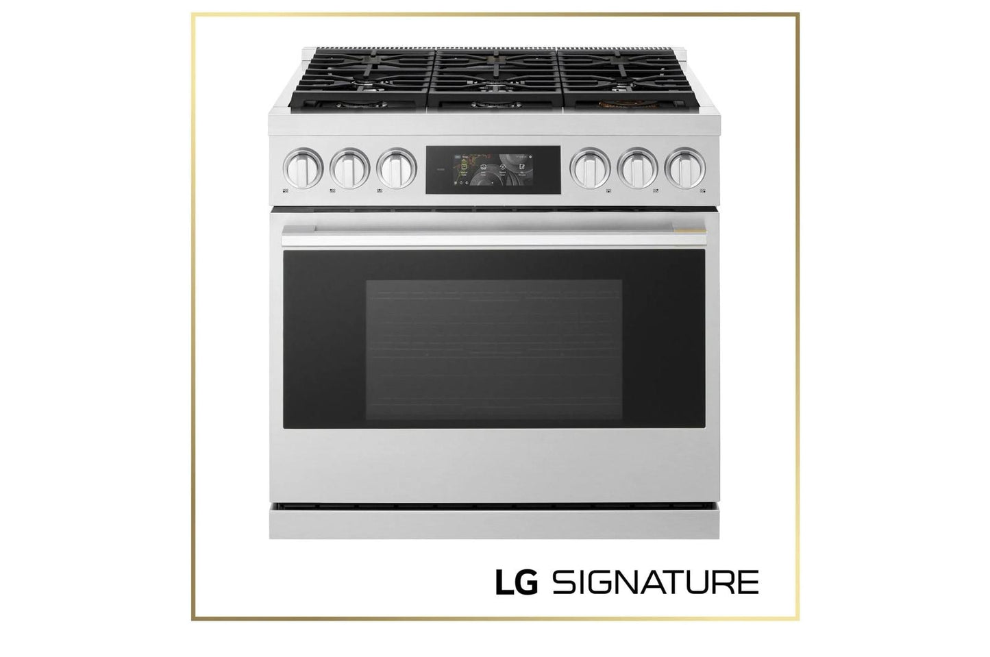 LPGU6319Y LG SIGNATURE 6.3 cu. ft. Smart Gas Slide-In Pro Range with Dynamic ProBake Convection®, Air Fry, Air Sous Vide and Roast Mode