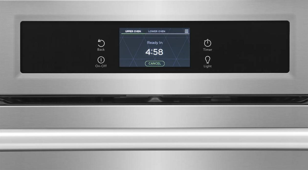 Frigidaire PCWD3085AF 30" Double Wall Oven with Stone-Baked Pizza Mode