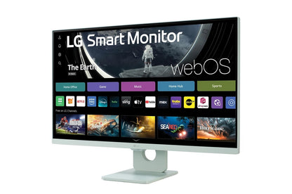 Lg 32SR50FG 32 Inch Full HD IPS Smart Monitor with webOS and Built-in Speakers