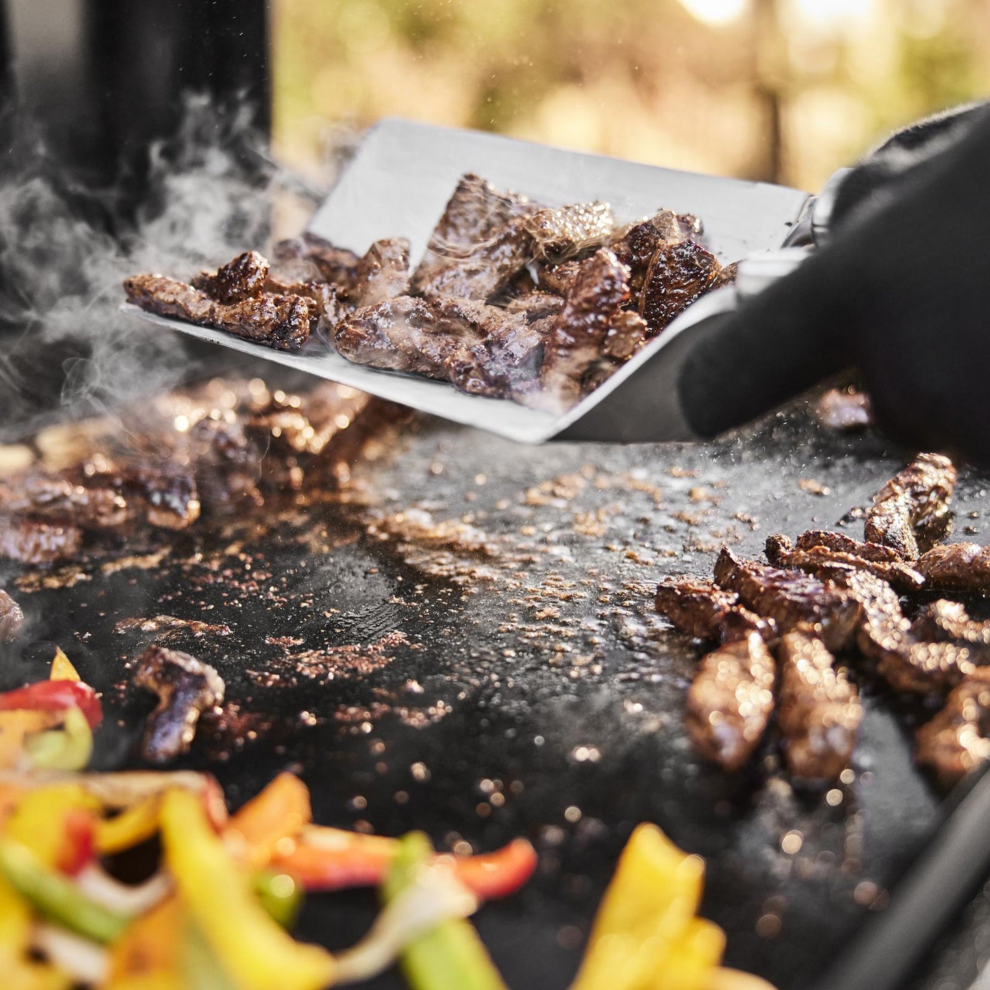 Weber 1500216 Slate® 36" Rust-Resistant Griddle (Liquid Propane) - Black