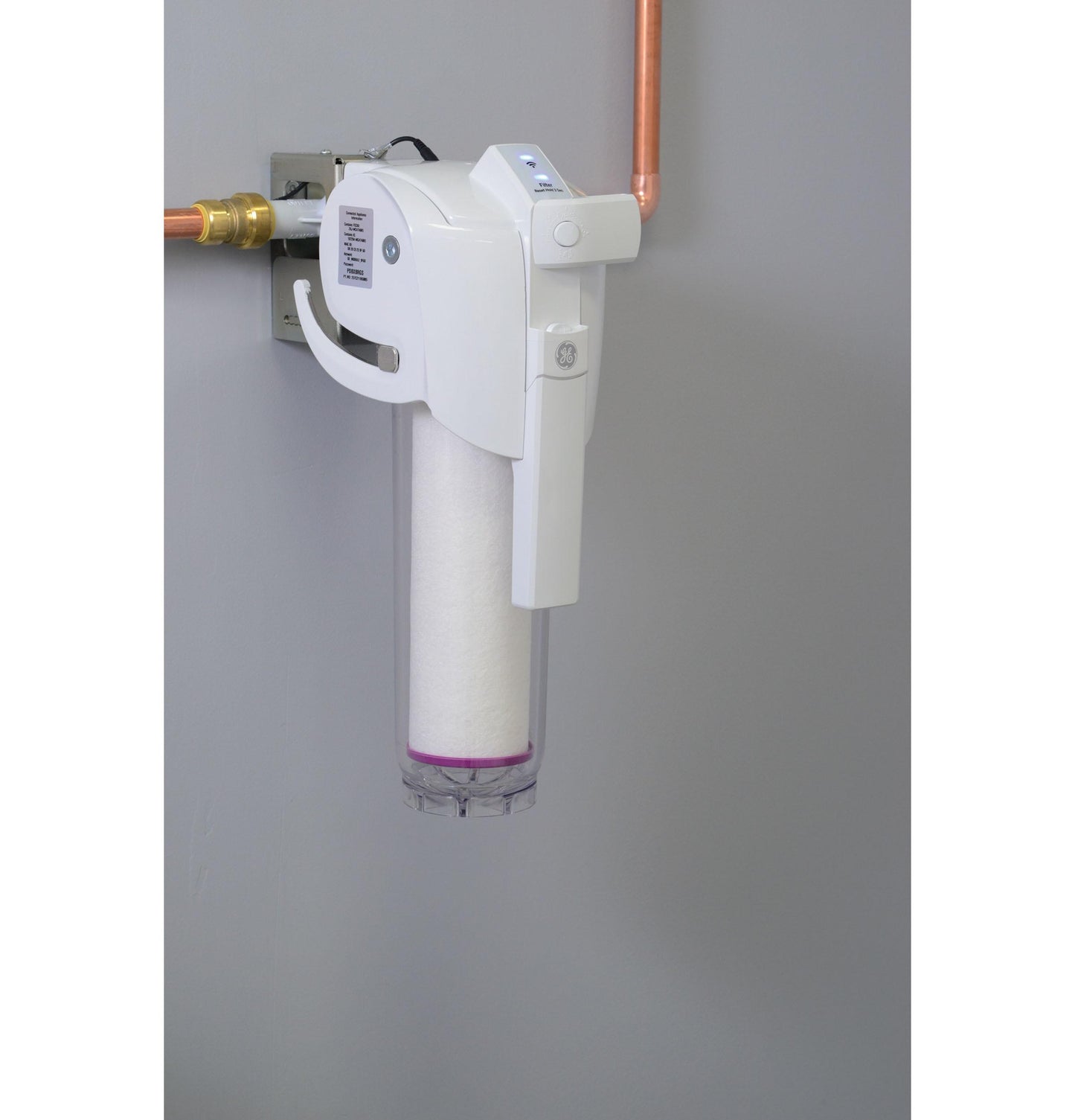 GXWH70M GE® Smart Whole House Leak Detection & Water Filtration System