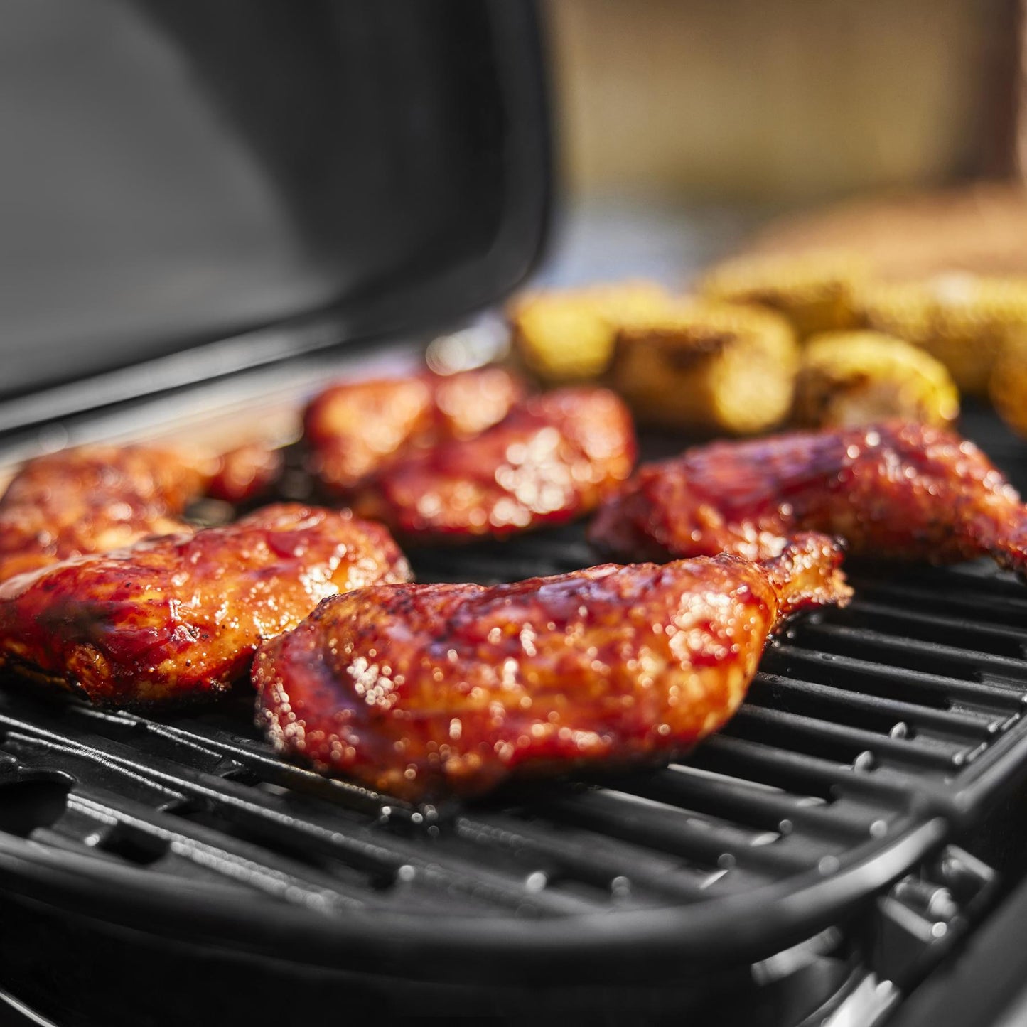 1500460 Weber Traveler® Compact Portable Gas Grill - Black
