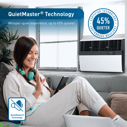 KHVQ10B11A Friedrich K hl Inverter 10,000 BTU 115V Smart Window/Wall Air Conditioner with Heat Pump