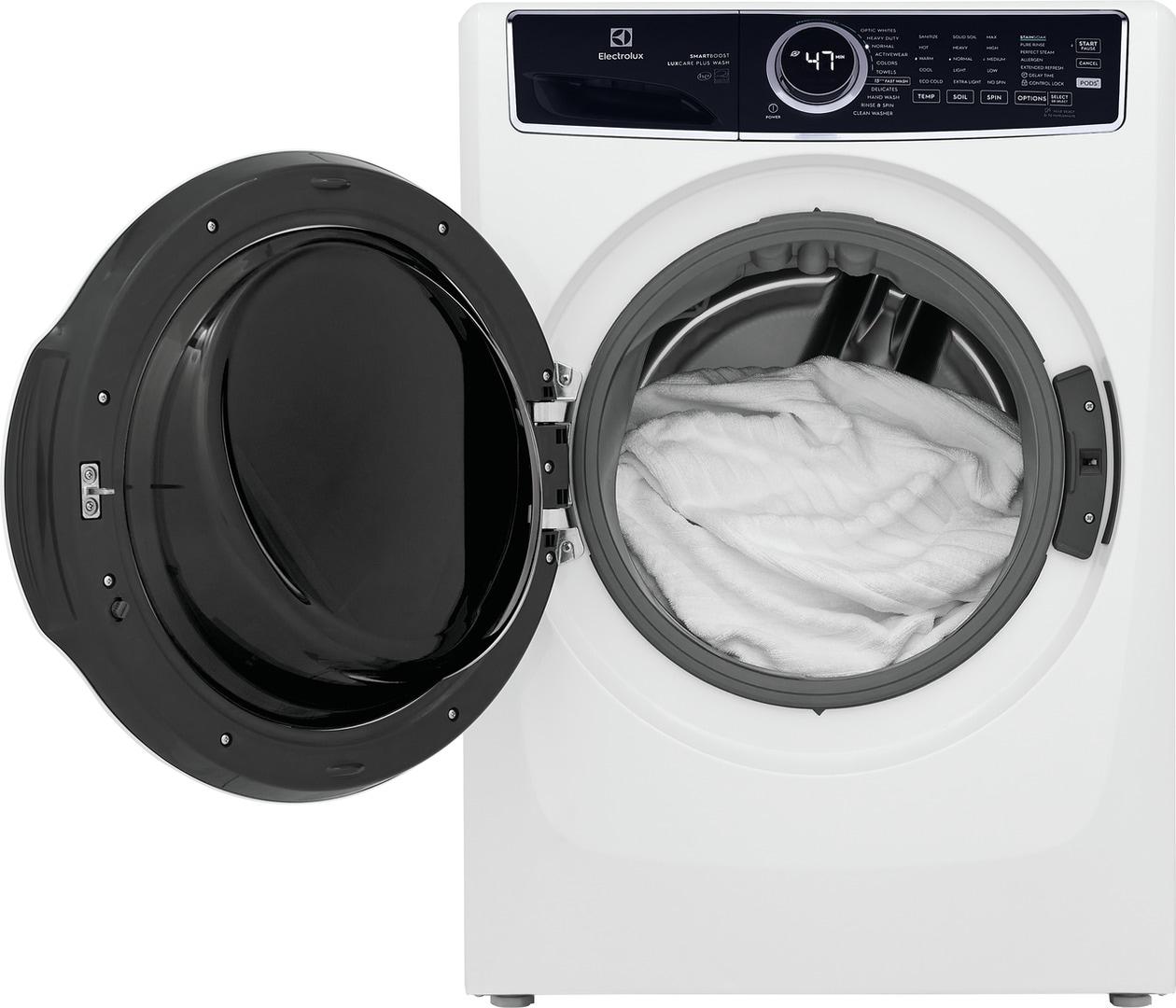 ELFW7637AW Electrolux Front Load Perfect Steam™ Washer with LuxCare® Plus Wash and SmartBoost® - 4.5 Cu. Ft.