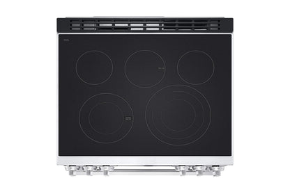 Lg LSEL6335XE 6.3 cu. ft. Smart Electric Slide-in Range with InstaView®, ProBake Convection®, and Air Fry
